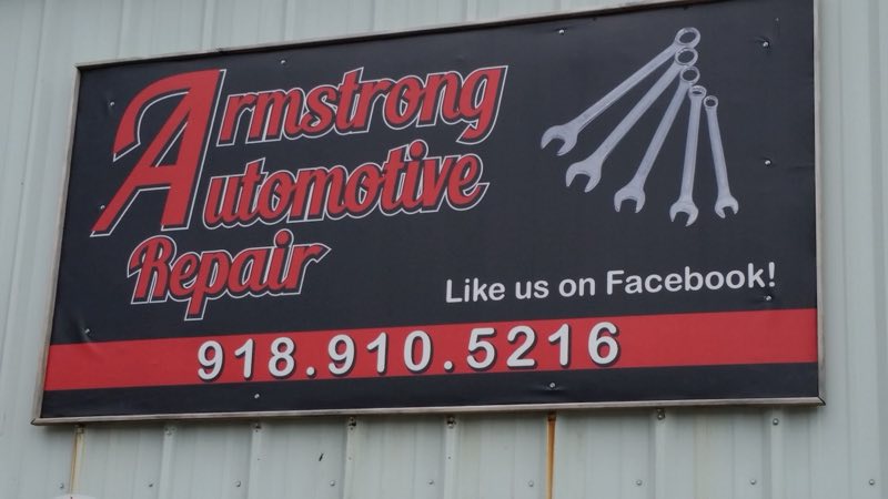 Armstrong Automotive Repair LLC sign